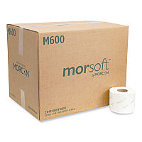 Morsoft(R) Standard Toilet Paper, 2-Ply, 600 Sheets, 48 Rolls (M600)