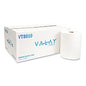Morcon Paper 10 Inch TAD Roll Towels, 1-Ply, 10" x 700 ft, White, 6 Rolls/Carton (VT8010)