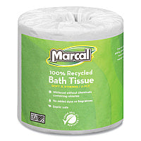 Marcal(R) Standard Toilet Paper, 2-Ply, White, 330 Sheets, 48 Rolls (6079)
