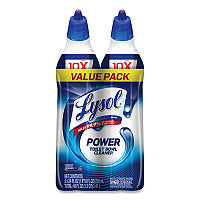 Lysol(R) Power Toilet Bowl Cleaner, Wintergreen, 24 oz., 2 Bottles (98016PK)