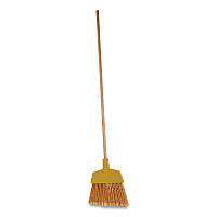 Boardwalk(R) 932A Angler Broom, 53" Wooden Handle, Yellow (BWK932AEA)