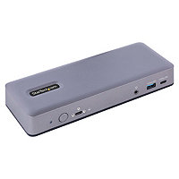 StarTech USB-C Dock, Triple/Dual 4K Docking Station, Cert. WWCB/Chromebook