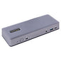 StarTech USB-C Dock, Triple/Dual 4K Docking Station, Cert. WWCB/Chromebook
