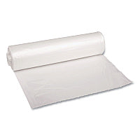 Boardwalk(R) 33 Gallon Clear Garbage Bags, 33x39, 1.47mil, 100 Bags, BWK534