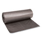 Boardwalk Low-Density Waste Can Liners, 60 gal, 0.95 mil, 38" x 58", Gray, Perforated Roll, 25 Bags/Roll, 4 Rolls/Carton (BWK528)