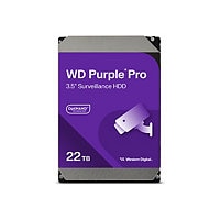 WD Purple Pro WD221PURP - hard drive - 22 TB - surveillance, smart video -