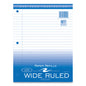 Roaring Spring Notebook Filler Paper, 3-Hole, 8 x 10.5, Wide/Legal Rule, 100/Pack (20010)