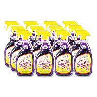 Sparkle Glass Cleaner, 33.8 oz Spray Bottle, 12/Carton (20345CT)