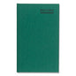 National Paper Emerald Series Account Book, Green Cover, 12.25 x 7.25 Sheets, 150 Sheets/Book (56111)