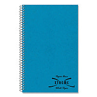 National Paper Single-Subject Wirebound Notebooks, Medium/College Rule, Blue Kolor Kraft Front Cover, (80) 9.5 x 6 Sheets (33560)