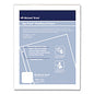 National Paper Rip Proof Reinforced Filler Paper, 3-Hole, 8.5 x 11, Unruled, 100/Pack (20121)
