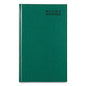 National Paper Emerald Series Account Book, Green Cover, 12.25 x 7.25 Sheets, 300 Sheets/Book (56131)