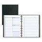 Blueline NotePro Undated Daily Planner, 9.25 x 7.25, Black Cover, Undated (A29C81)