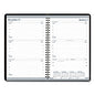 AbilityOne 7530016935592, SKILCRAFT Weekly Appointment Planner, 8 x 5, Black Cover, 12-Month (Jan to Dec): 2026