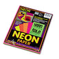 Pacon Array Colored Bond Paper, 24 lb Bond Weight, 8.5 x 11, Assorted Neon Colors, 100/Pack (104331)