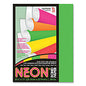 Pacon Neon Multi-Purpose Paper, 24 lb Bond Weight, 8.5 x 11, Green, 100/Pack (104317)