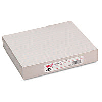 Pacon Skip-A-Line Ruled Newsprint Paper, 1/2" Two-Sided Long Rule, 8.5 x 11, 500/Pack (2637)