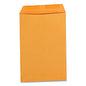 Universal Self-Stick Open End Catalog Envelope, #1, Square Flap, Self-Adhesive Closure, 6 x 9, Brown Kraft, 100/Box (UNV42200)