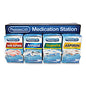 PhysiciansCare Medication Station, Aspirin, Ibuprofen, Non Aspirin Pain Reliever, Antacid (90780)