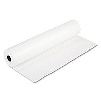 Pacon Rainbow Duo-Finish Colored Kraft Paper, 35 lb Wrapping Weight, 36" x 1,000 ft, White (63000)
