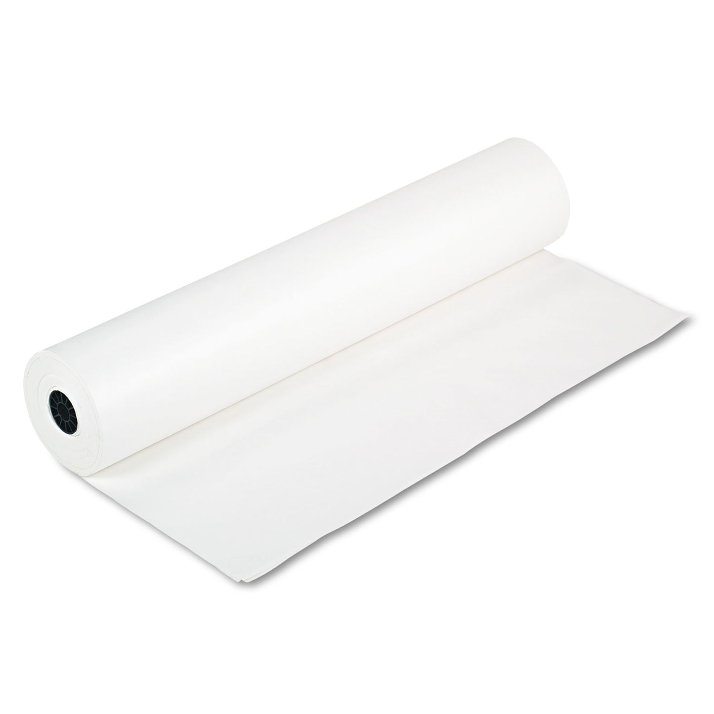 Pacon Rainbow Duo-Finish Colored Kraft Paper, 35 lb Wrapping Weight, 36" x 1,000 ft, White (63000)