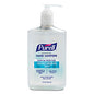 PURELL 2 in 1 Moisturizing Advanced Hand Sanitizer Gel, 12 oz Pump Bottle, Clean Scent (369812)