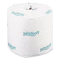 Windsoft(R) Standard Toilet Paper, 2-Ply, 400 Sheets, 24 Rolls (WIN2400)
