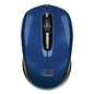 Adesso iMouse S50 Wireless Mini Mouse, 2.4 GHz Frequency/33 ft Wireless Range, Left/Right Hand Use, Blue (IMOUSES50L)