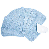 Microfiber Flat Wet Mop - 13", Blue, Case Of 120 (M830013B-CS)