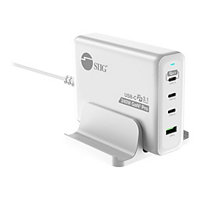 SIIG 240W GaN PD 3.1 Charger - 3C1A, USB-C Power Adapter, USB-C Charger pow
