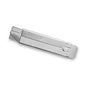 COSCO Jiffi-Cutter Compact Utility Knife with Retractable Blade, 3" Metal Handle, Chrome, 12/Box (091460)
