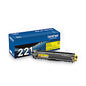 Brother TN221Y Toner, 1,400 Page-Yield, Yellow