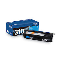 Brother TN310C Toner, 1,500 Page-Yield, Cyan