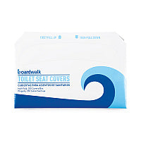 Boardwalk(R) Premium Half-Fold Toilet Seat Covers, 250 Covers (BWKK2500B)