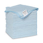 Boardwalk(R) Microfiber Cleaning Cloths, Blue, 24 Cloths (BWK16BLUCLOTHV2)