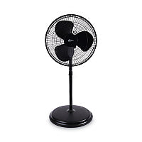Alera 16" 3-Speed Oscillating Pedestal Stand Fan, Metal, Plastic, Black (ALEFANP16B)