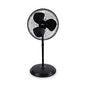 Alera 16" 3-Speed Oscillating Pedestal Stand Fan, Metal, Plastic, Black (ALEFANP16B)
