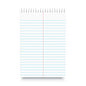 Universal Steno Pads, Gregg Rule, Red Cover, 80 White 6 x 9 Sheets (UNV96920)