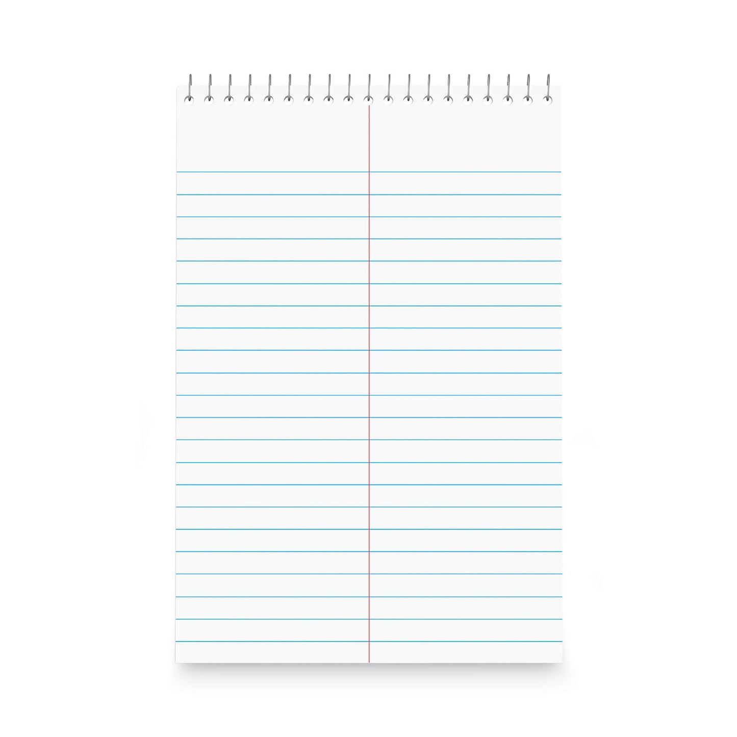 Universal Steno Pads, Gregg Rule, Red Cover, 80 White 6 x 9 Sheets, 6/Pack (UNV96920PK)