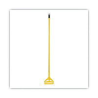 Boardwalk(R) Side-Latch Plastic Mop Head Handle, 60" Aluminum Handle (BWK620)