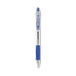 Pilot EasyTouch Ballpoint Pen, Retractable, Medium 1 mm, Blue Ink, Clear Barrel, Dozen (32221)
