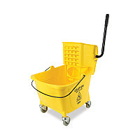 Boardwalk(R) Pro-Pac Side-Squeeze Wringer/Bucket Combo, Each (BWK2635COMBOYEL)
