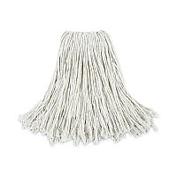 Boardwalk Cut-End Wet Mop Head, Cotton, No. 24, White 12/Carton (BWK2024CCT)
