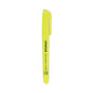 Universal Pocket Highlighters, Fluorescent Yellow Ink, Chisel Tip, Yellow Barrel, Dozen (UNV08851)