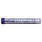 Eraser Refills for Pentel Champ, e-sharp, Jolt, Icy and Quicker Clicker Pencils, Cylindrical Rod, White, 5/Tube (PDE1)