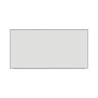 Universal Deluxe Melamine Dry Erase Board, 96 x 48, Melamine White Surface, Silver Anodized Aluminum Frame (UNV43627)