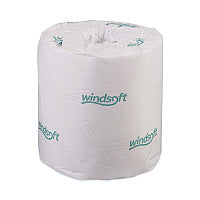 Windsoft(R) Standard Toilet Paper, 2-Ply, 500 Sheets, 96 Rolls (WIN2240B)