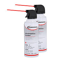 Innovera(R) Compressed Air Duster Cleaner, 10 oz Can, 2 Dusters (IVR10012)