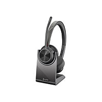 Poly Voyager 4320-M Binaural Headset - USB-C - Charging Stand - Teams