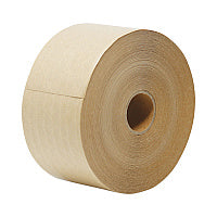 General Supply Glass-Fiber Reinforced Gummed Kraft Sealing Tape, 3" Core, 3" x 450 ft, Brown, 10/Carton (UNV44HD007)